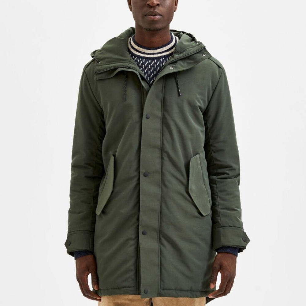 NWOT Selected HOMME Fishtail Parka